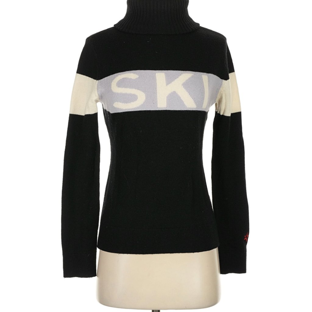Perfect Moment Black Ski Turtlenecksweater Perfect Moment Schild Sweater